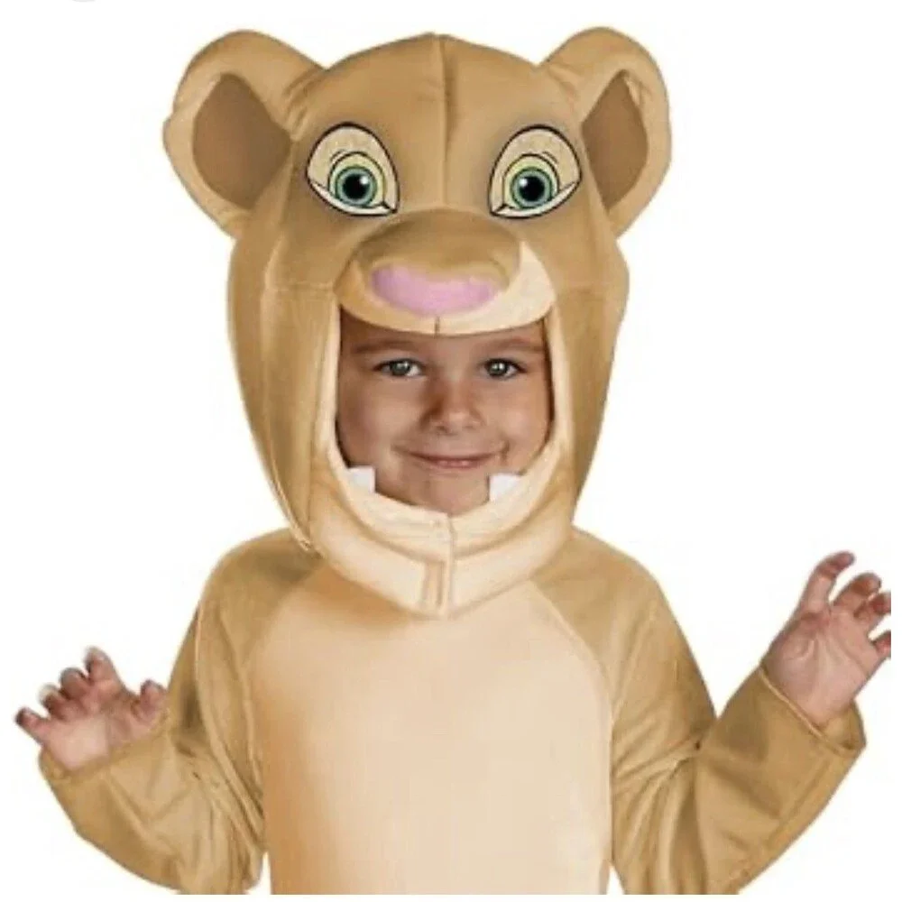 Disney Lion King Toddler Nala Classic Costume Kids Size 4-6 Years Large Toddler